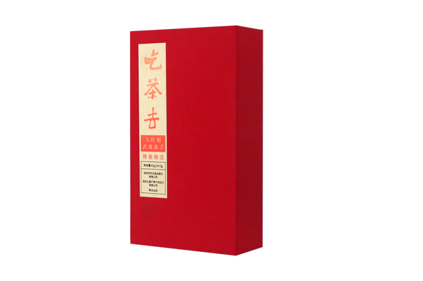 Red tea packaging box