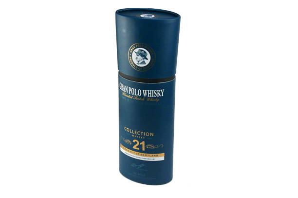 Whisky cylinder packaging box