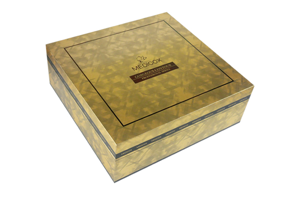 Skincare products paper cardboard box