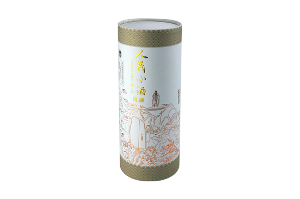 Chinese liquor cylinder tube box