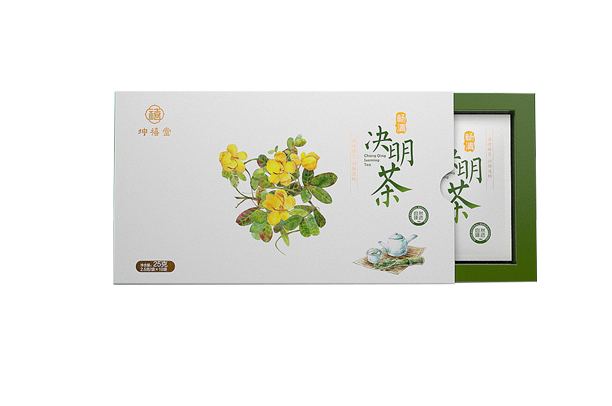 Jasmine tea paper drawer box