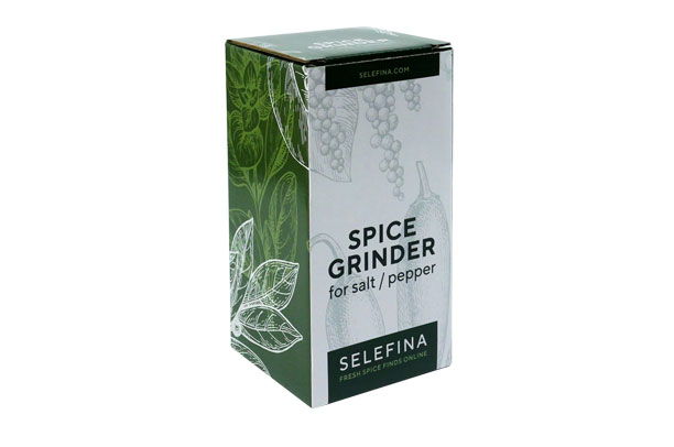 Spice Grinder paper shipping box