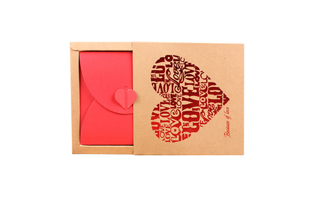 Wedding collection CD paper packaging box